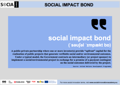 Social impact bond definition