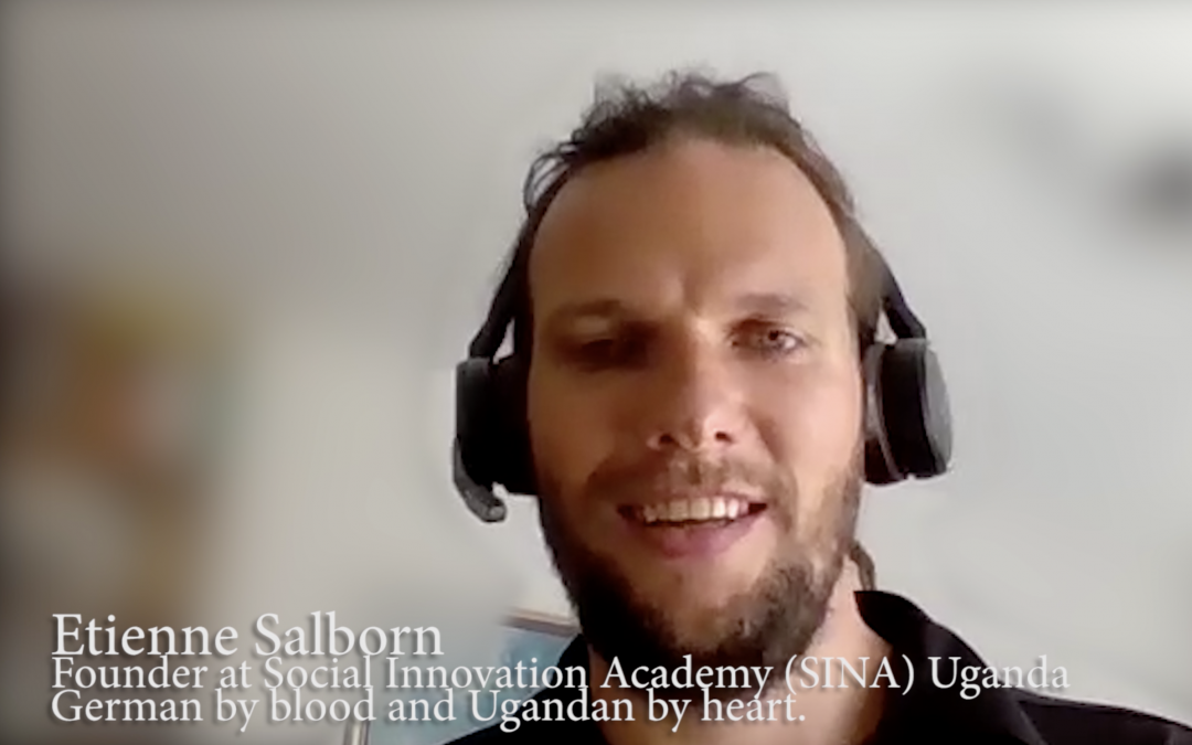 Etienne Salborn from Ugandan SINA talks about ideas generation in social innovation