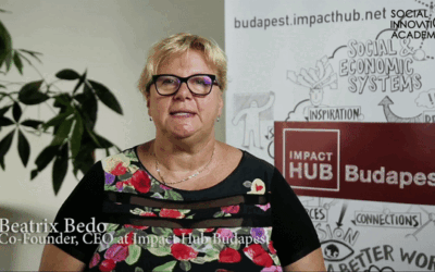 Beatrix Bedo from Impact Hub Budapest talks about opportunities and challenges for social innovation