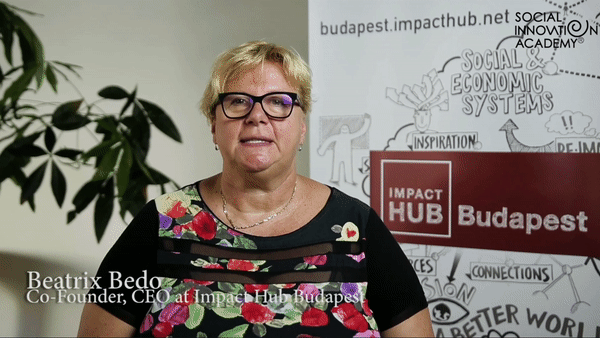 Beatrix Bedo from Impact Hub Budapest talks about opportunities and challenges for social innovation