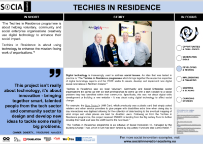 Techies in residence
