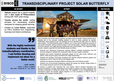 TRANSDISCIPLINARY PROJECT SOLAR BUTTERFLY